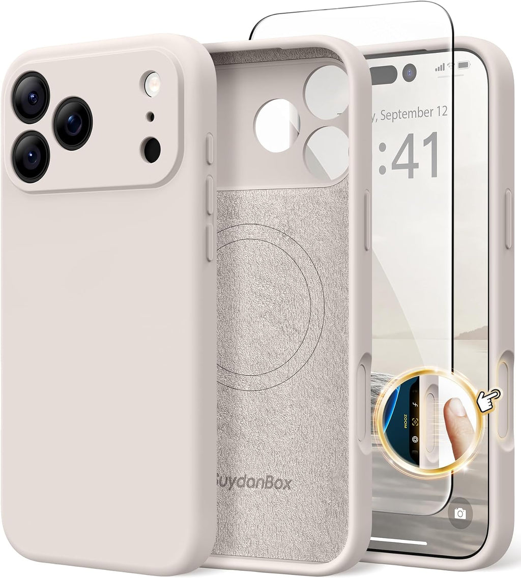 Magnetic for iPhone 18 Pro Max/iPhone 17 Pro Max Case Silicone