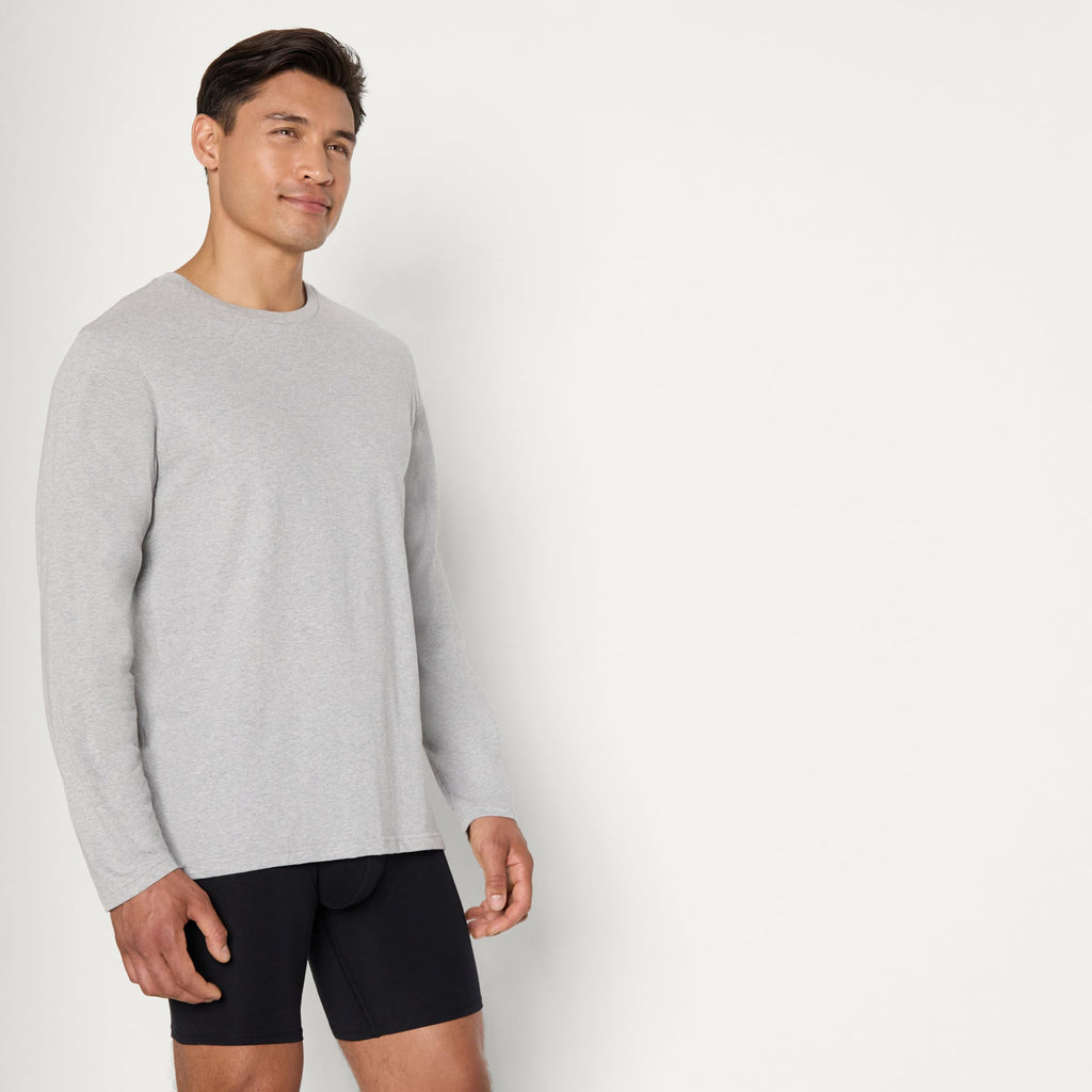 Amazon Essentials Men's Slim Fit Crewneck Undershirts, Pack of 6
