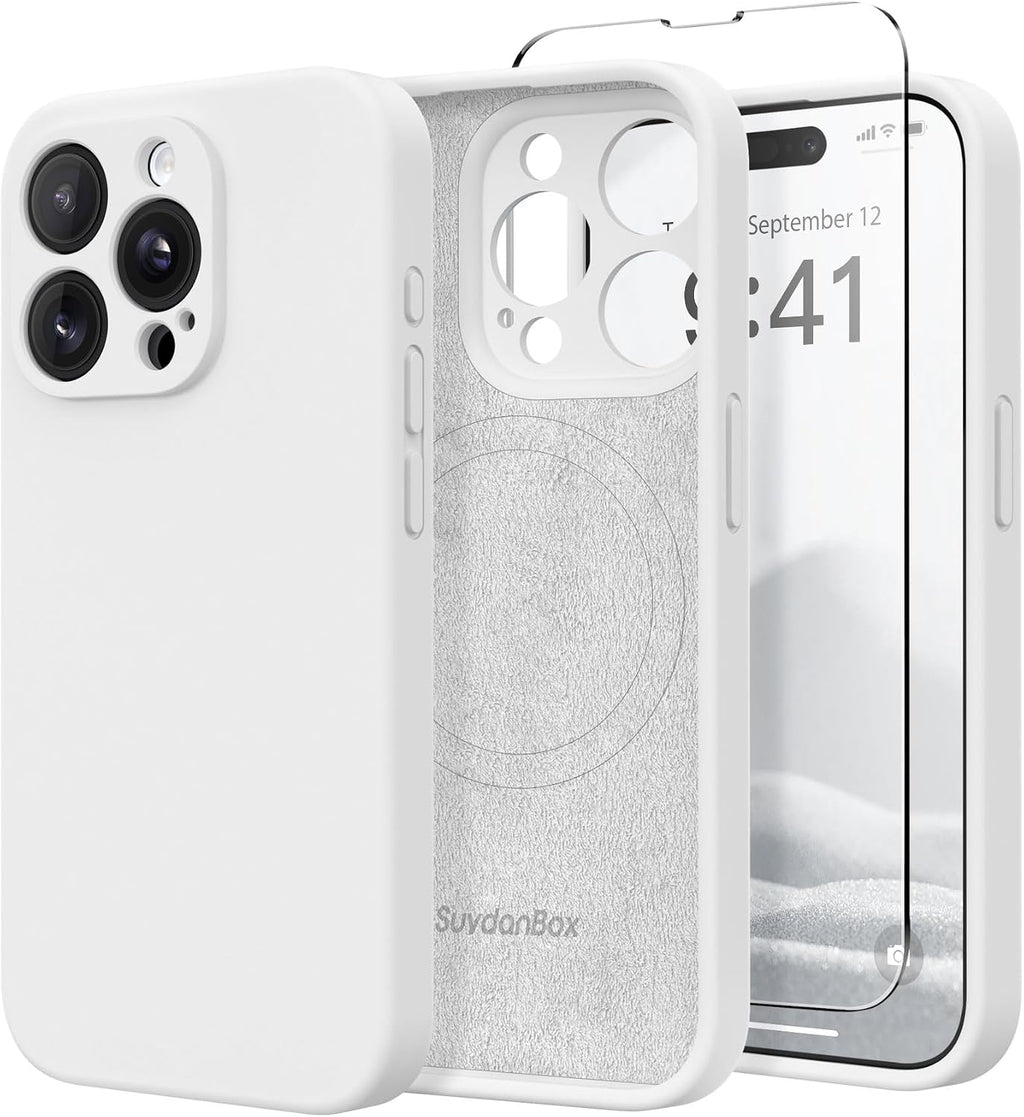 Magnetic for iPhone 18 Pro Max/iPhone 17 Pro Max Case Silicone