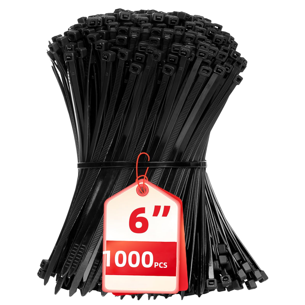 Cable Zip Ties,400 Pack Black Assorted Sizes 12+8+6+4 Inch,Multi-Purpose Self-Locking Nylon Cable Cord Management,Plastic Wire Ties for Home,Office,Garden,Workshop. By HAVE ME TD