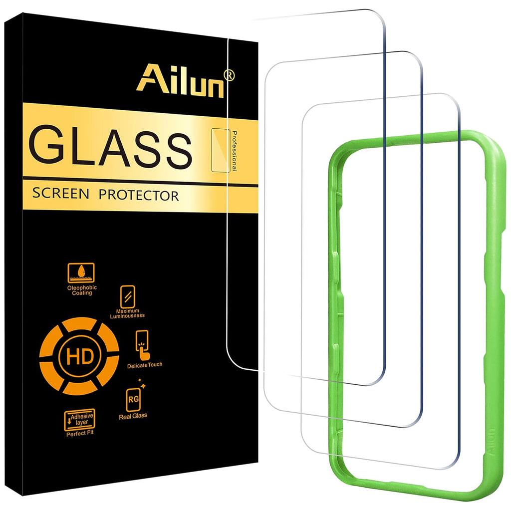 Ailun 3 Pack Screen Protector for iPhone 17e/16e/14/13/13 Pro