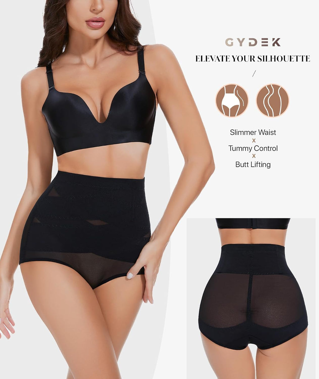 GYDEK Tummy Control Shapewear Panties for Women High Waist Shaper Underwear | Breathable material, High-Waist, Shapewear Girdle, Body Shaper, Seamless Shapewear, Lightweight