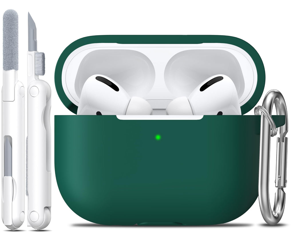 R-fun Silicone Case for AirPods 4 and AirPods 5, Black