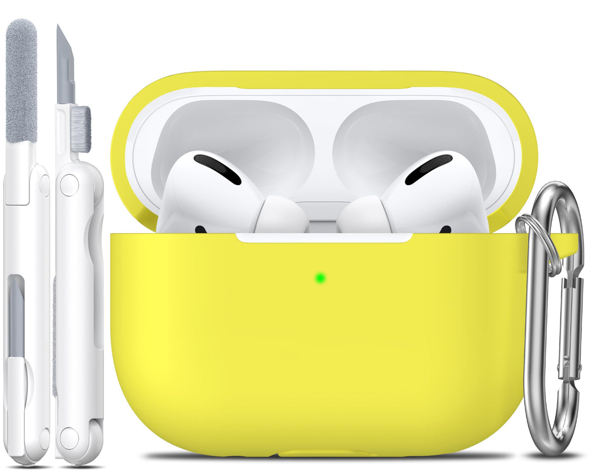 R-fun Silicone Case for AirPods 4 and AirPods 5, Black