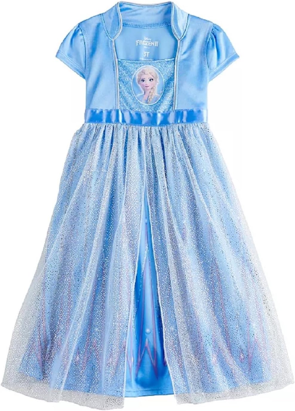 Disney Toddler/Little/Big Girls' Princess Fantasy Gown Nightgown