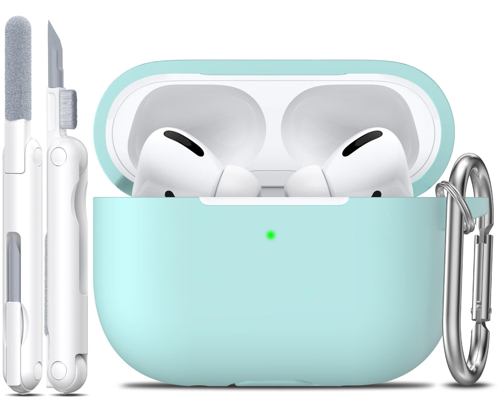 R-fun Silicone Case for AirPods 4 and AirPods 5, Black