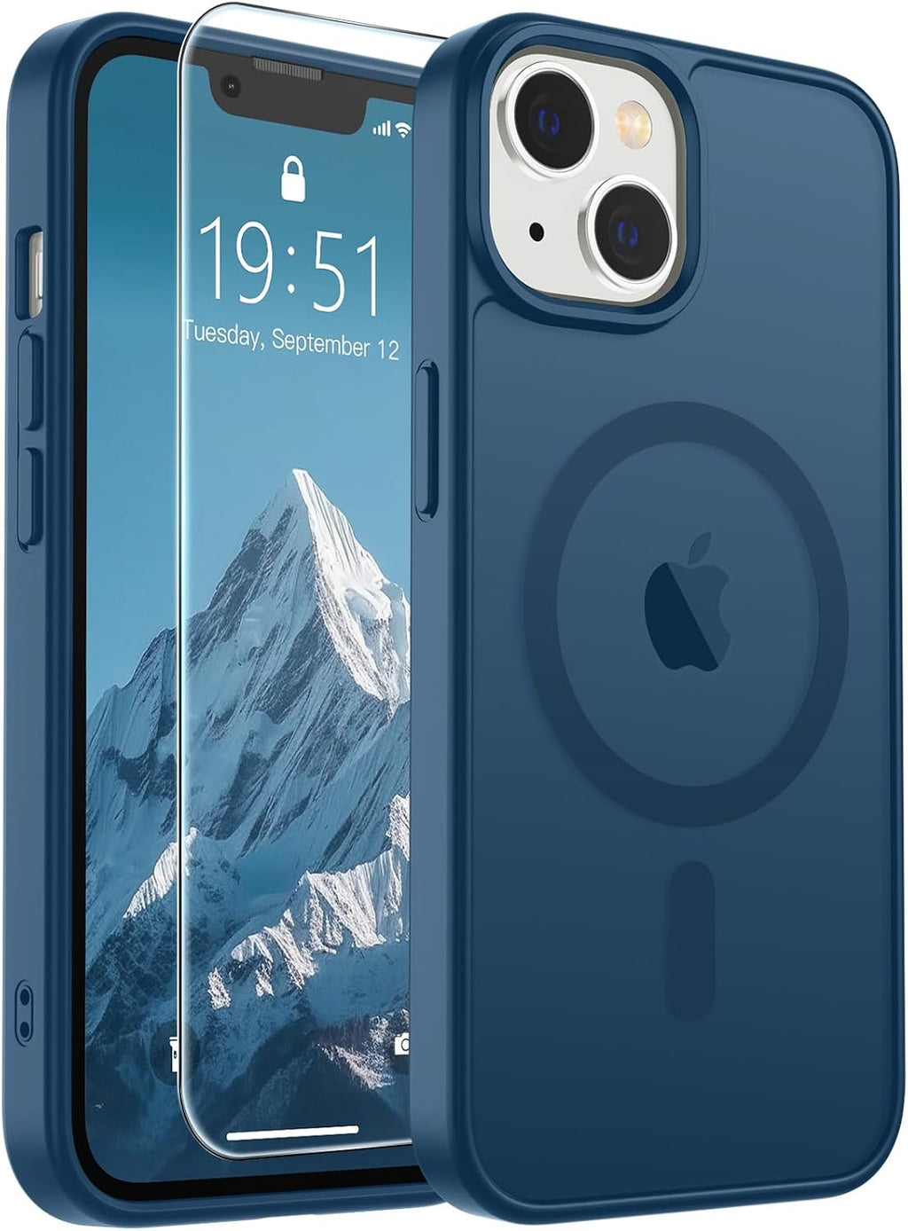 SUPFINE Magnetic for iPhone 16 Case Black