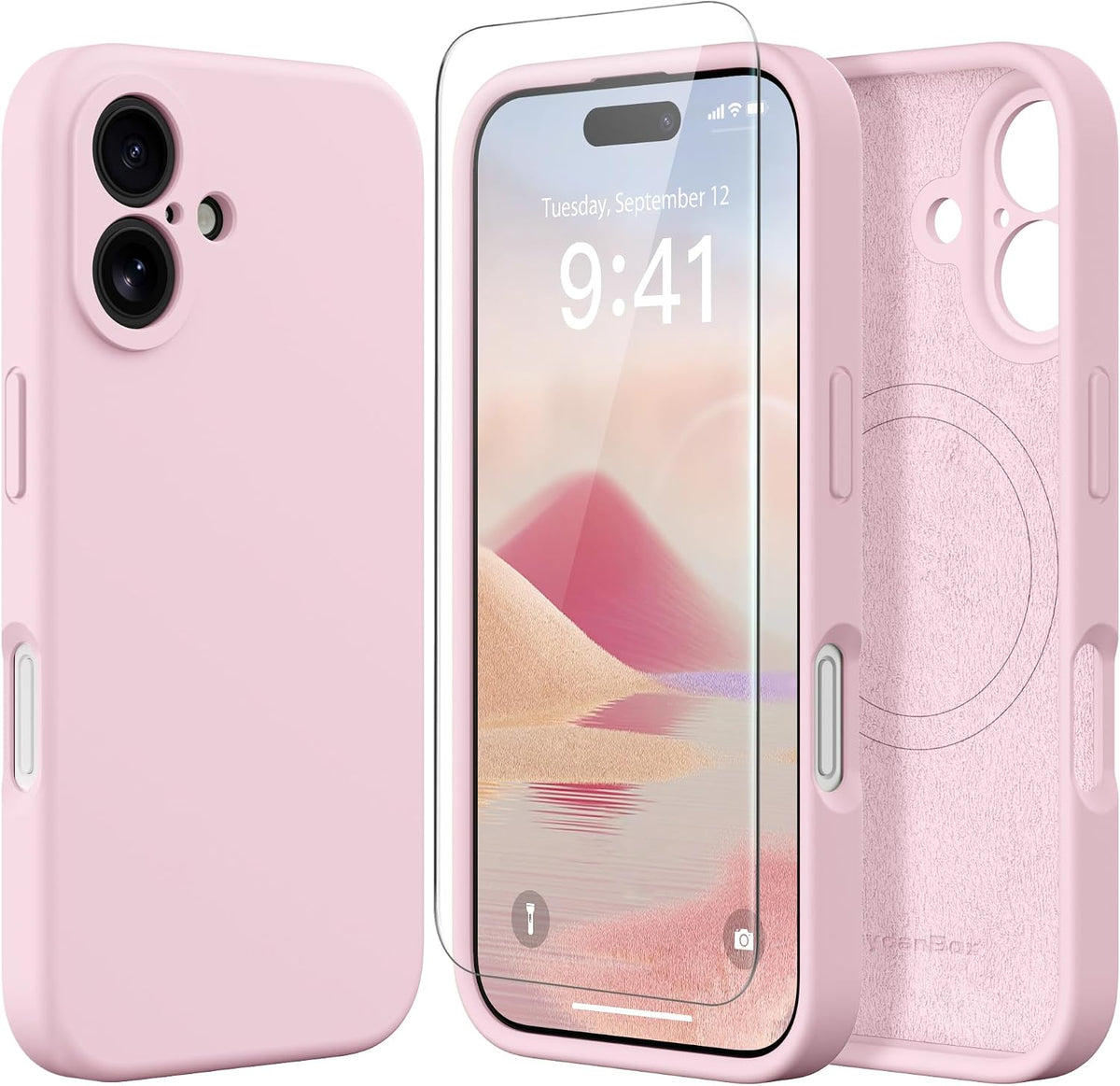 Magnetic for iPhone 18 Pro Max/iPhone 17 Pro Max Case Silicone