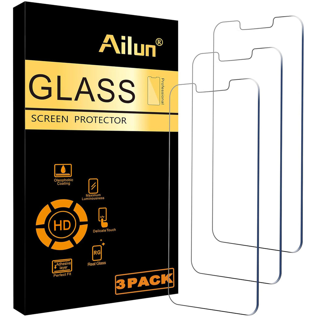 Ailun 3 Pack Screen Protector for iPhone 17e/16e/14/13/13 Pro