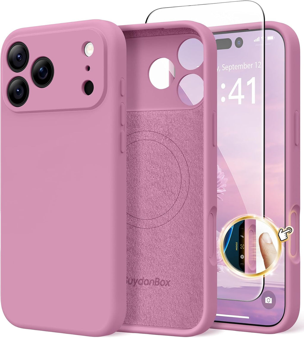 Magnetic for iPhone 18 Pro Max/iPhone 17 Pro Max Case Silicone