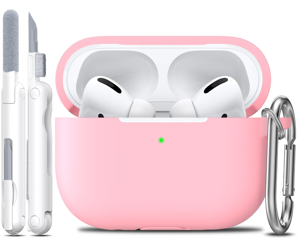 R-fun Silicone Case for AirPods 4 and AirPods 5, Black