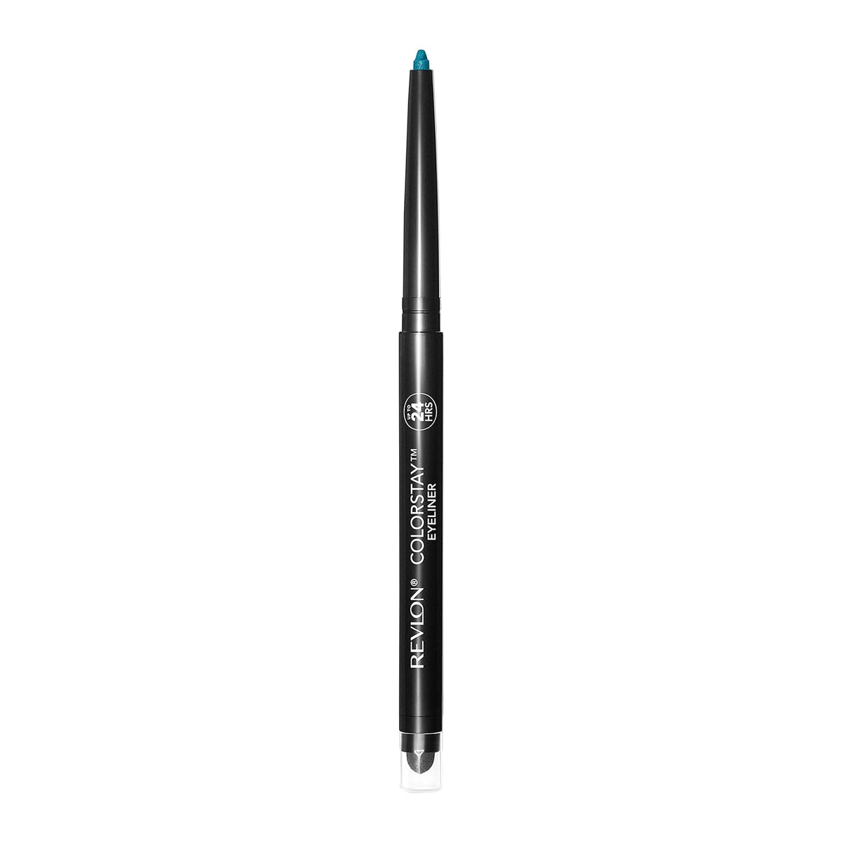 Revlon ColorStay Pencil Waterproof Eyeliner, 201 Black, 2 pack | Waterproof pencil eyeliner with built-in sharpener. Smudge-proof, long-lasting, intense matte color.