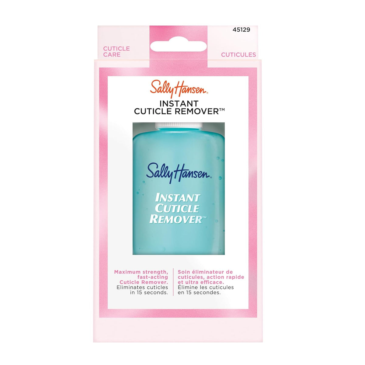 Sally Hansen Instant Cuticle Remover™, Nail Treatment, Fast Drying, Contains Aloe and Chamomile