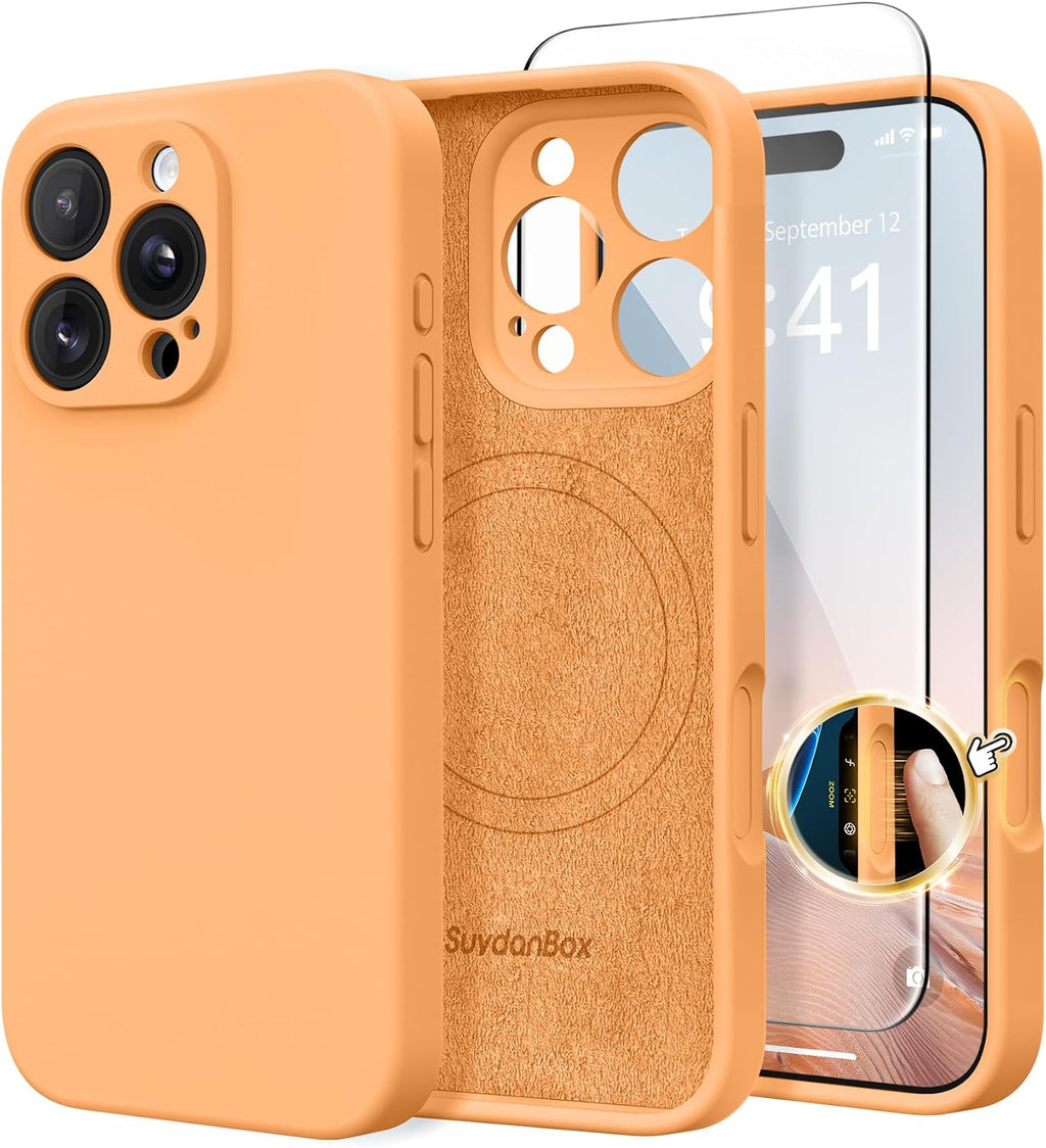 Magnetic for iPhone 18 Pro Max/iPhone 17 Pro Max Case Silicone