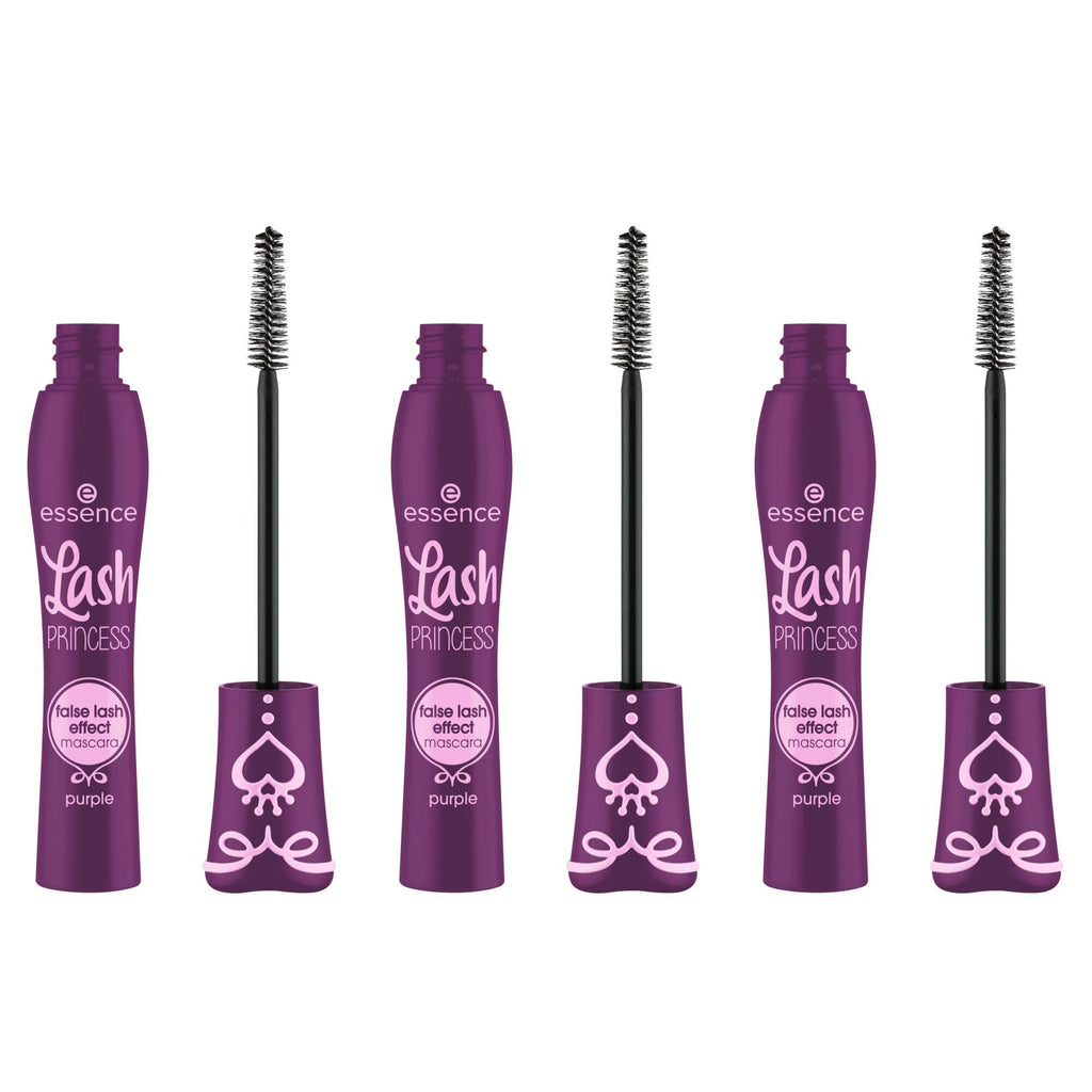 essence Lash Princess False Lash Effect Mascara, Black (Pack of 1) | Volumizing & Lengthening, Clump-Free Fiber Brush, Defines and Separates; Vegan, Cruelty Free, Paraben Free, Oil Free