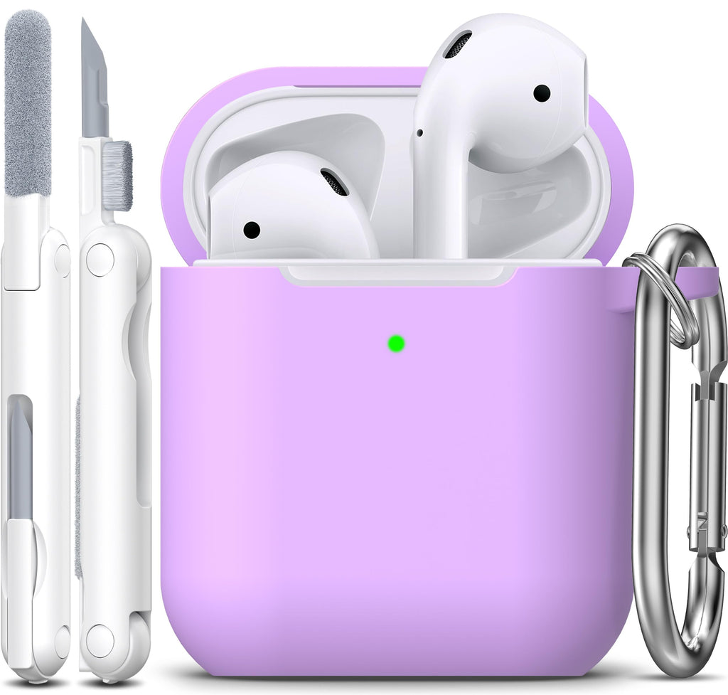 R-fun Silicone Case for AirPods 4 and AirPods 5, Black