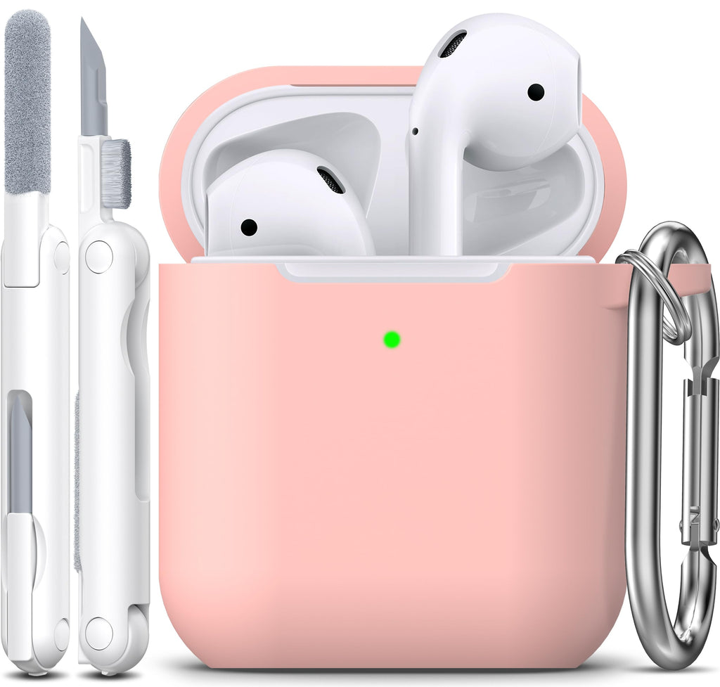R-fun Silicone Case for AirPods 4 and AirPods 5, Black