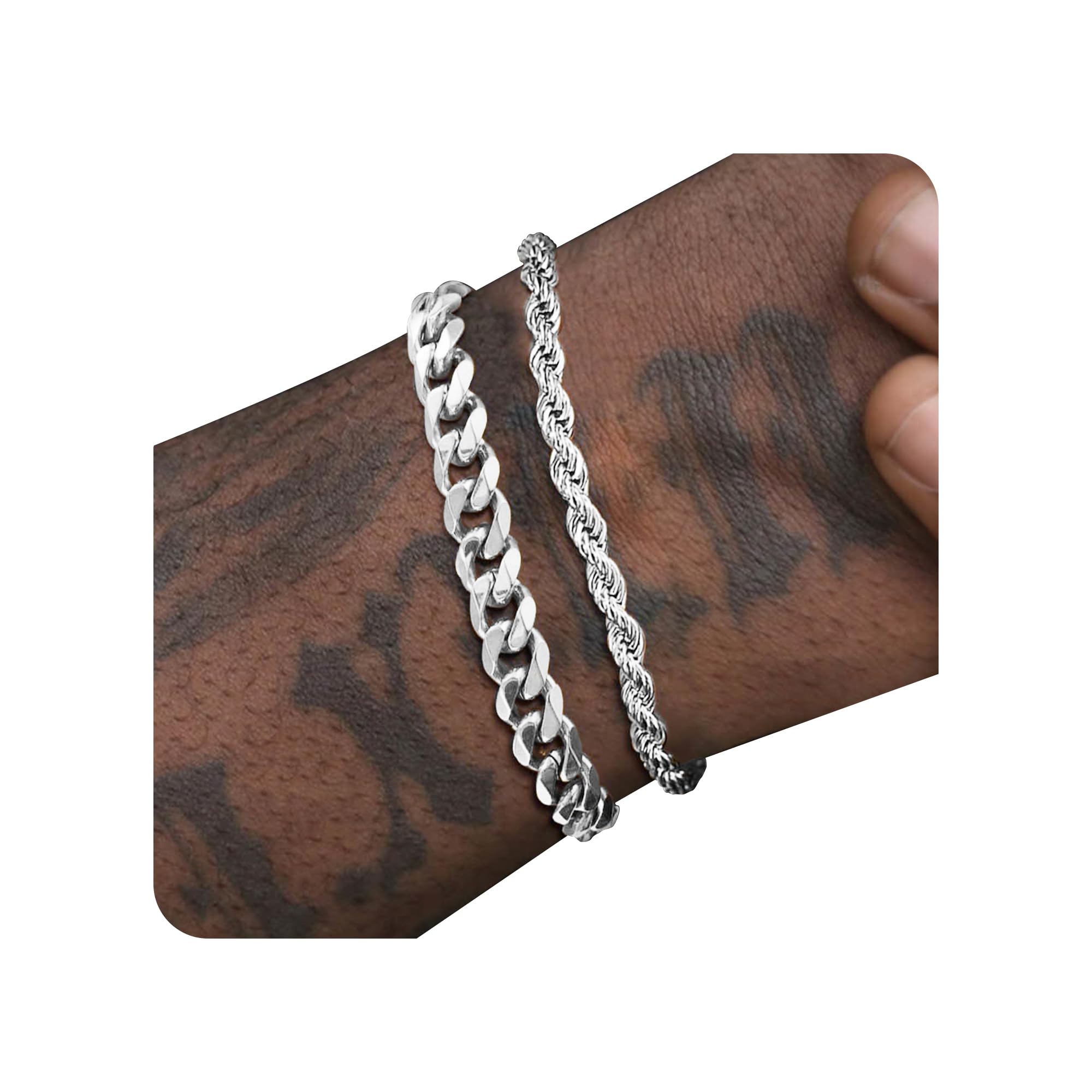 PEALICIOUS Mens Bracelet for Men, Waterproof Bracelet for Men Jewelry