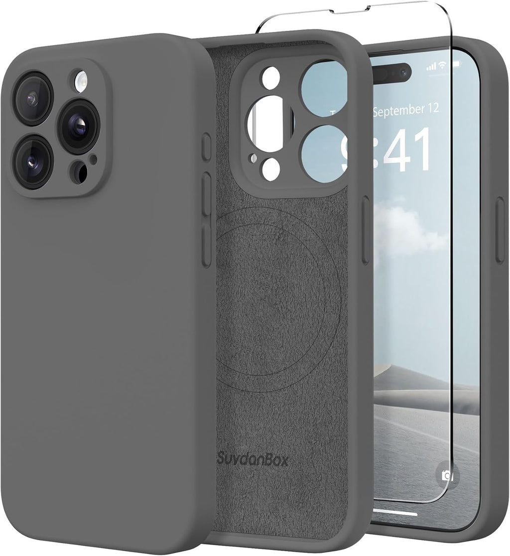 Magnetic for iPhone 18 Pro Max/iPhone 17 Pro Max Case Silicone
