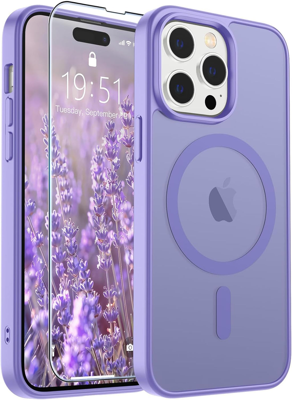 SUPFINE Magnetic for iPhone 16 Case Black