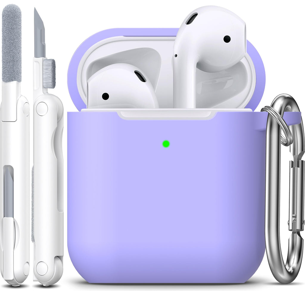 R-fun Silicone Case for AirPods 4 and AirPods 5, Black