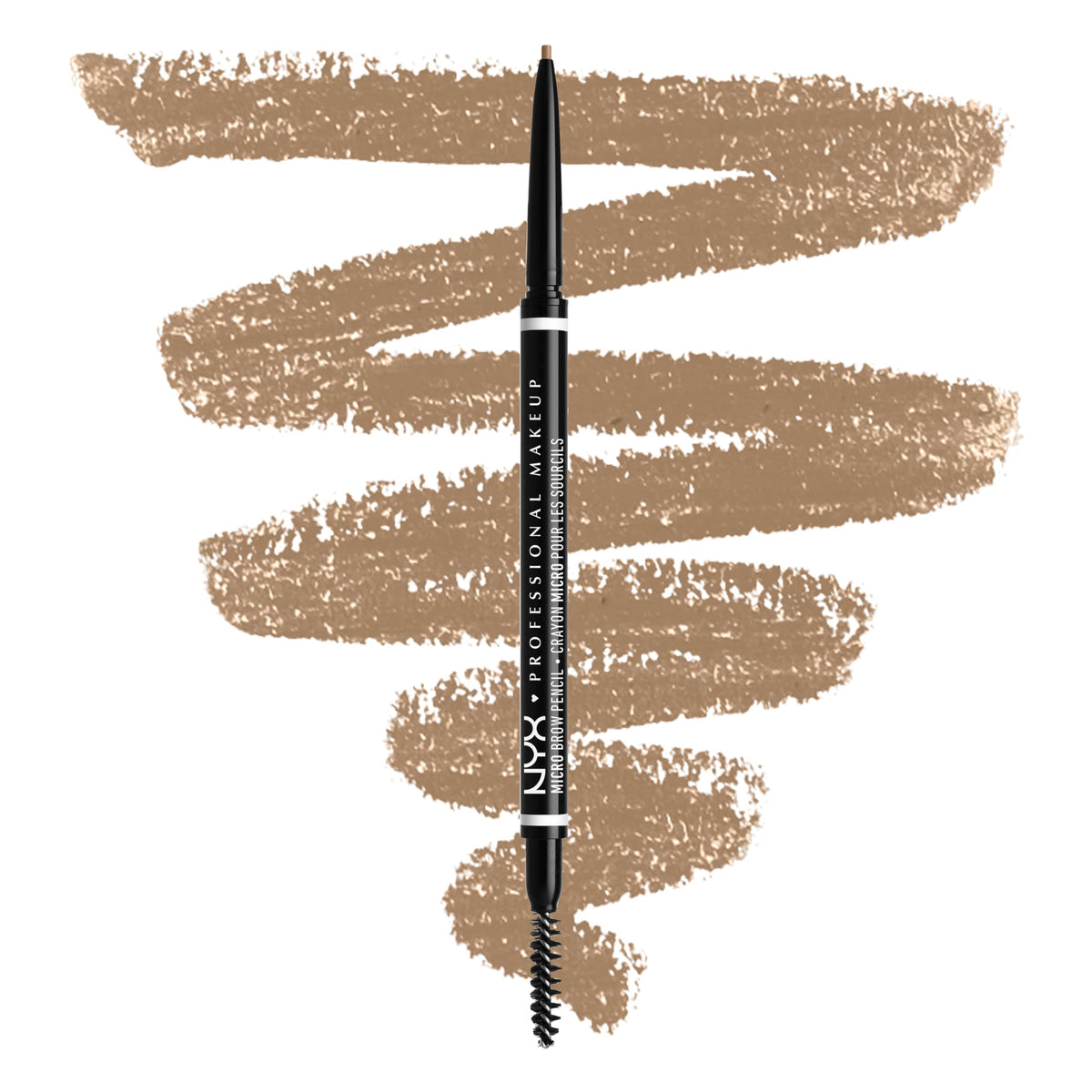 NYX PROFESSIONAL MAKEUP Micro Brow Pencil, Precise Eyebrow Pencil - Taupe