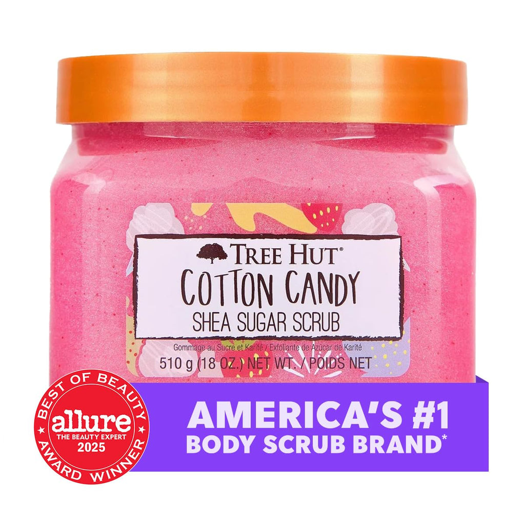 Tree Hut Body Scrub, Coco Colada, 18 Oz | Exfoliating & Hydrating Sugar Scrub with Shea Butter & Essential Oils, Smooth Skin, Body Exfoliator For All Skin Types