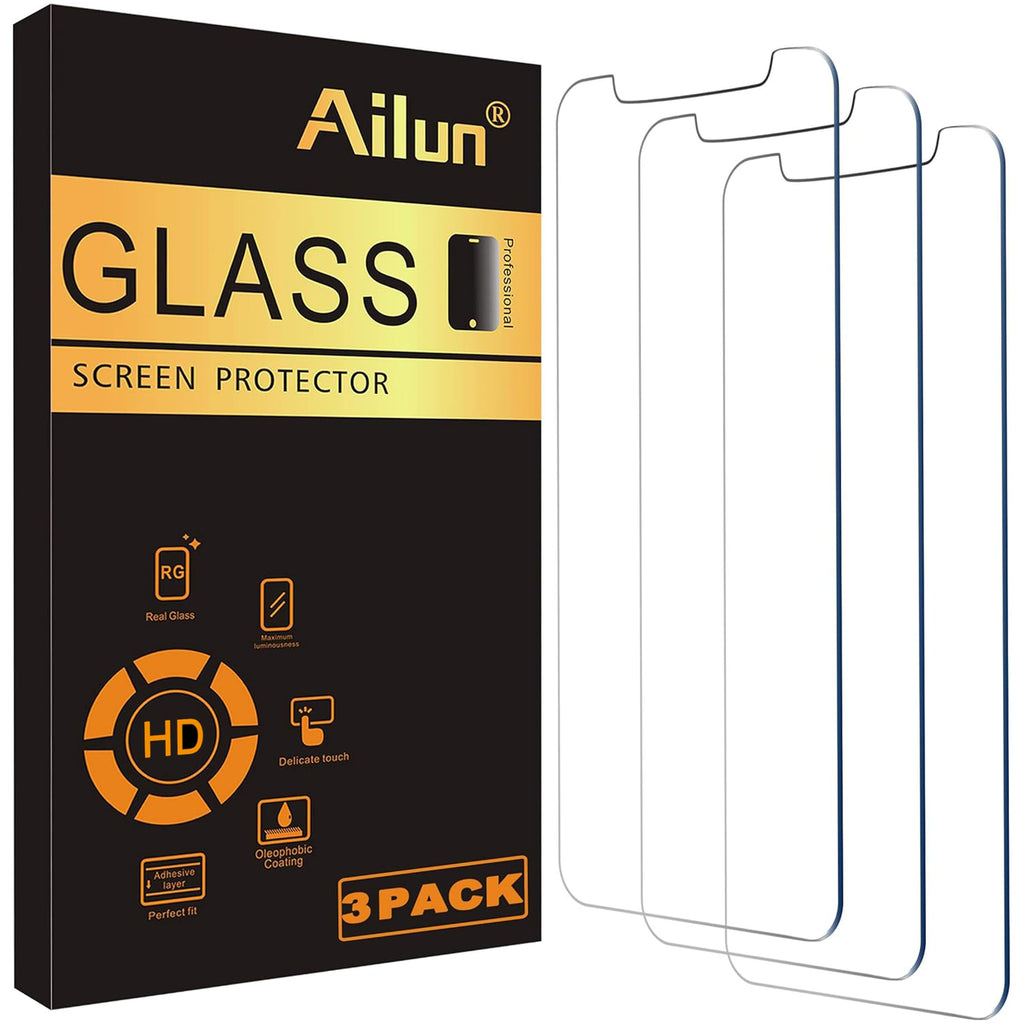 Ailun 3 Pack Screen Protector for iPhone 17e/16e/14/13/13 Pro