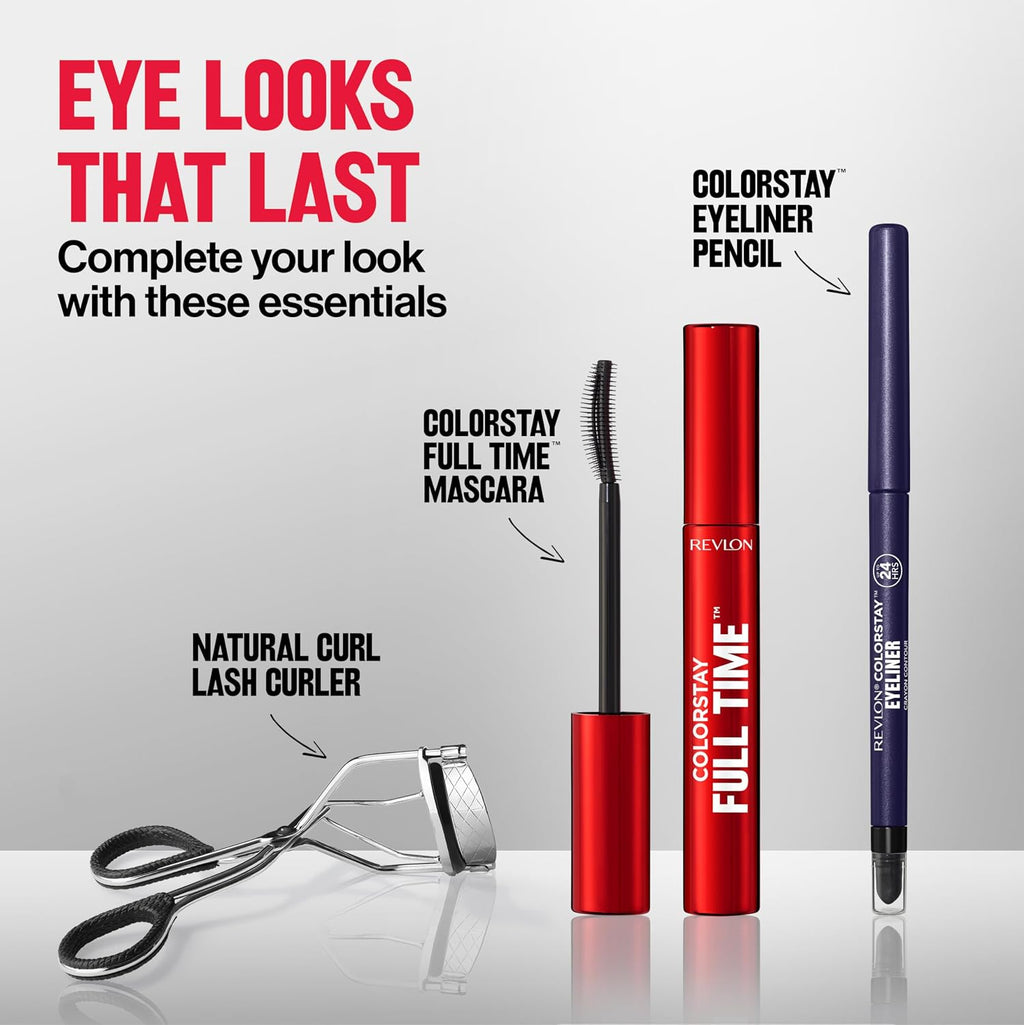 Revlon ColorStay Pencil Waterproof Eyeliner, 201 Black, 2 pack | Waterproof pencil eyeliner with built-in sharpener. Smudge-proof, long-lasting, intense matte color.