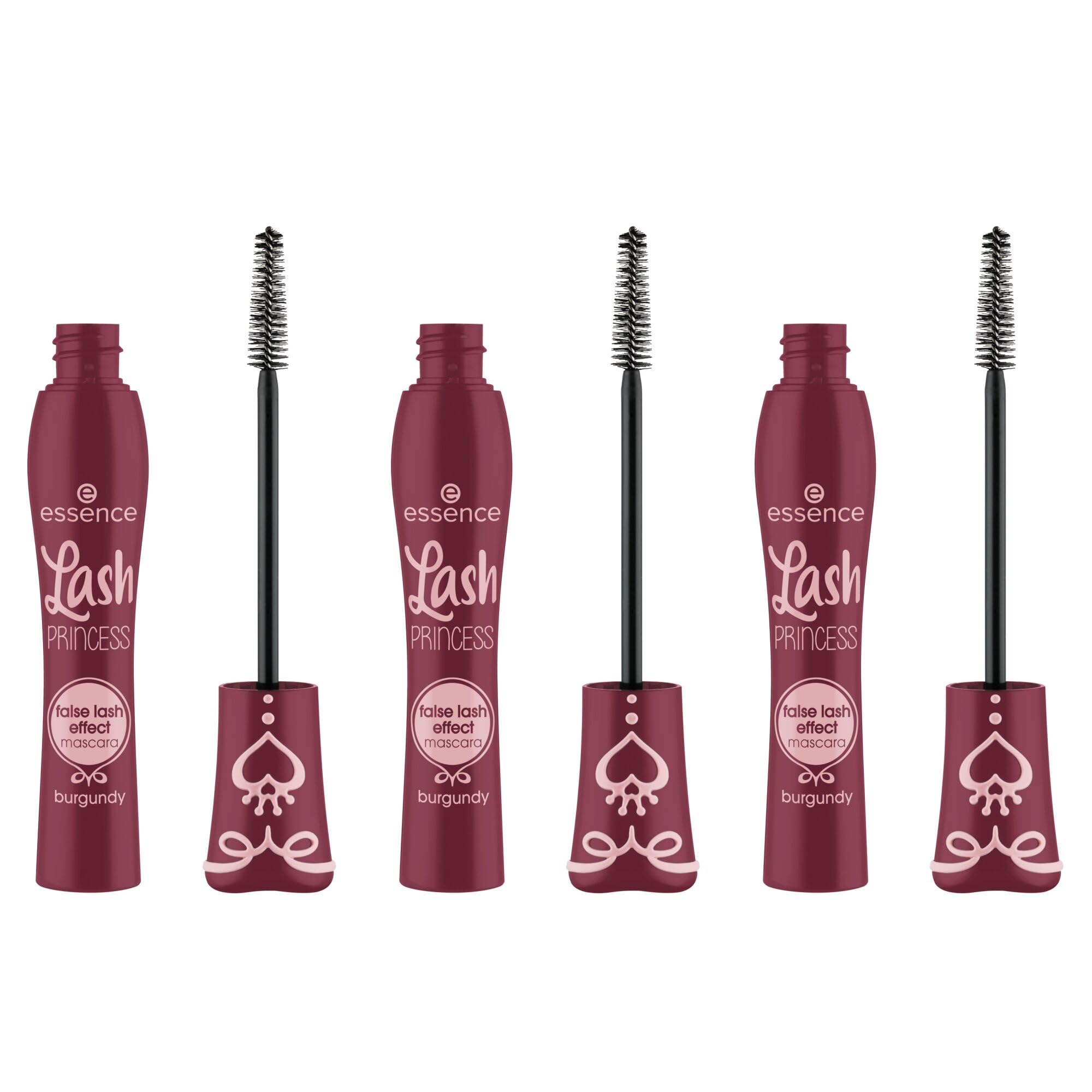 essence Lash Princess False Lash Effect Mascara, Black (Pack of 1) | Volumizing & Lengthening, Clump-Free Fiber Brush, Defines and Separates; Vegan, Cruelty Free, Paraben Free, Oil Free