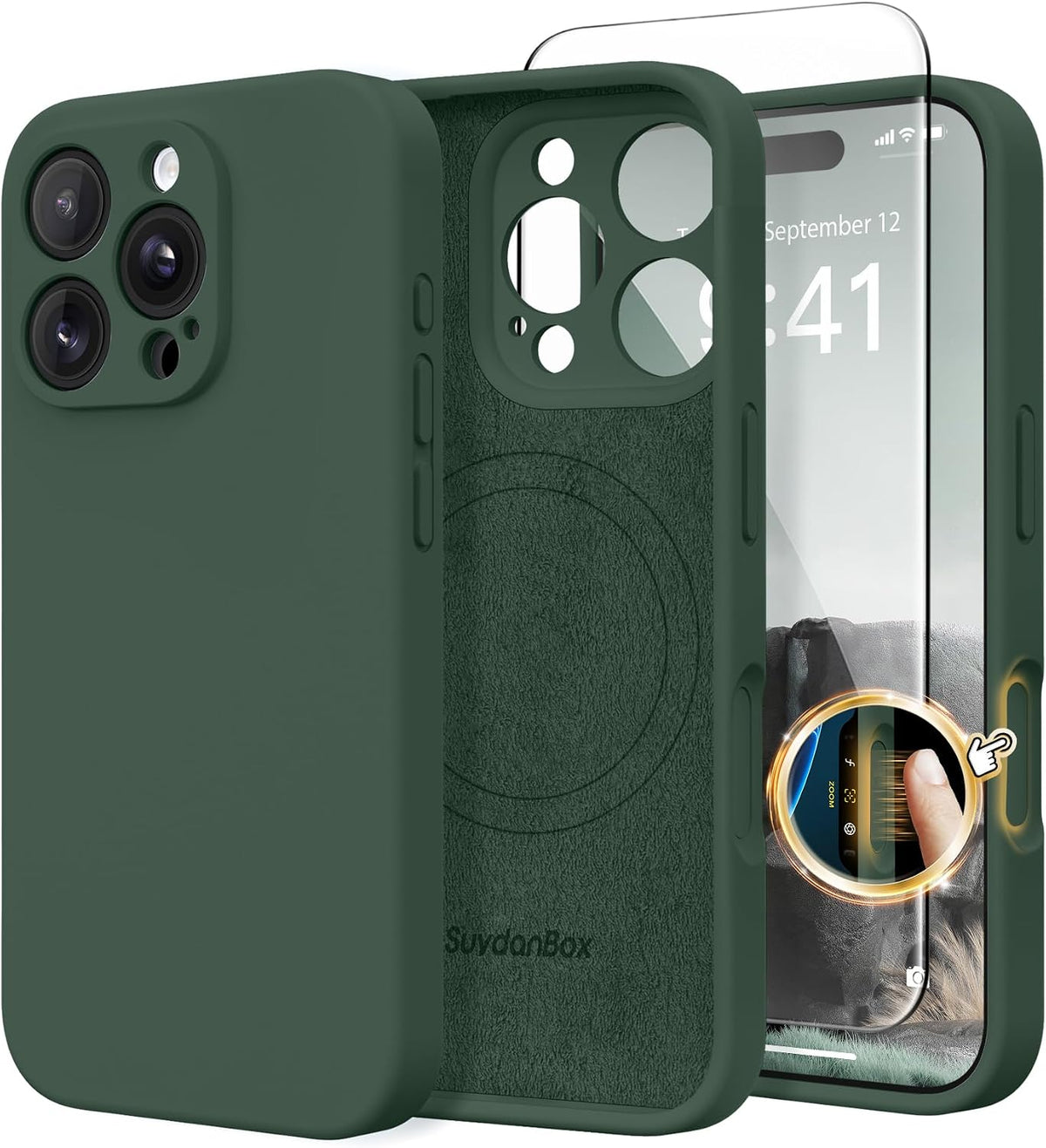 Magnetic for iPhone 18 Pro Max/iPhone 17 Pro Max Case Silicone