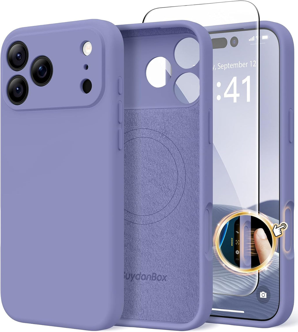 Magnetic for iPhone 18 Pro Max/iPhone 17 Pro Max Case Silicone
