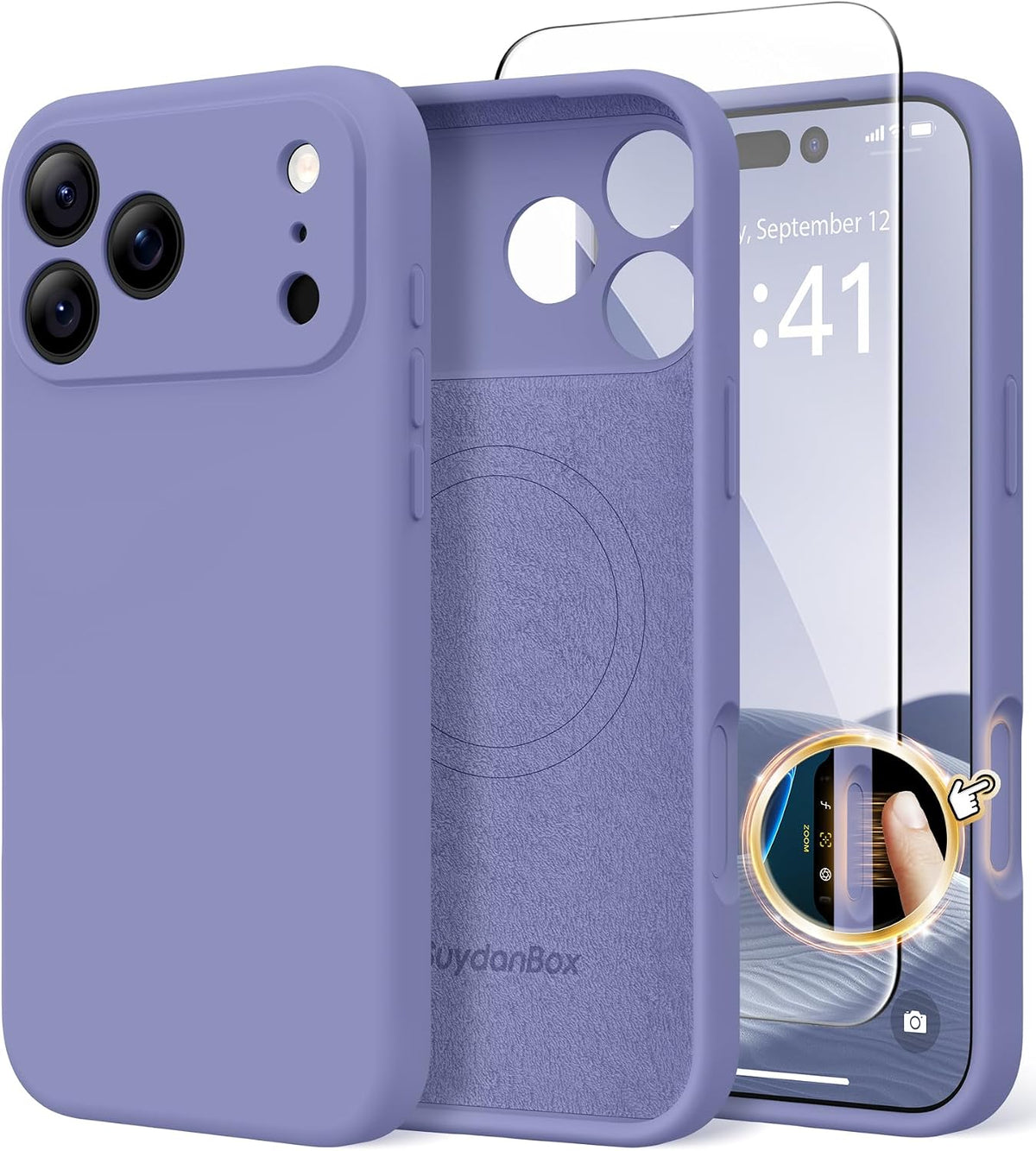 Magnetic for iPhone 18 Pro Max/iPhone 17 Pro Max Case Silicone
