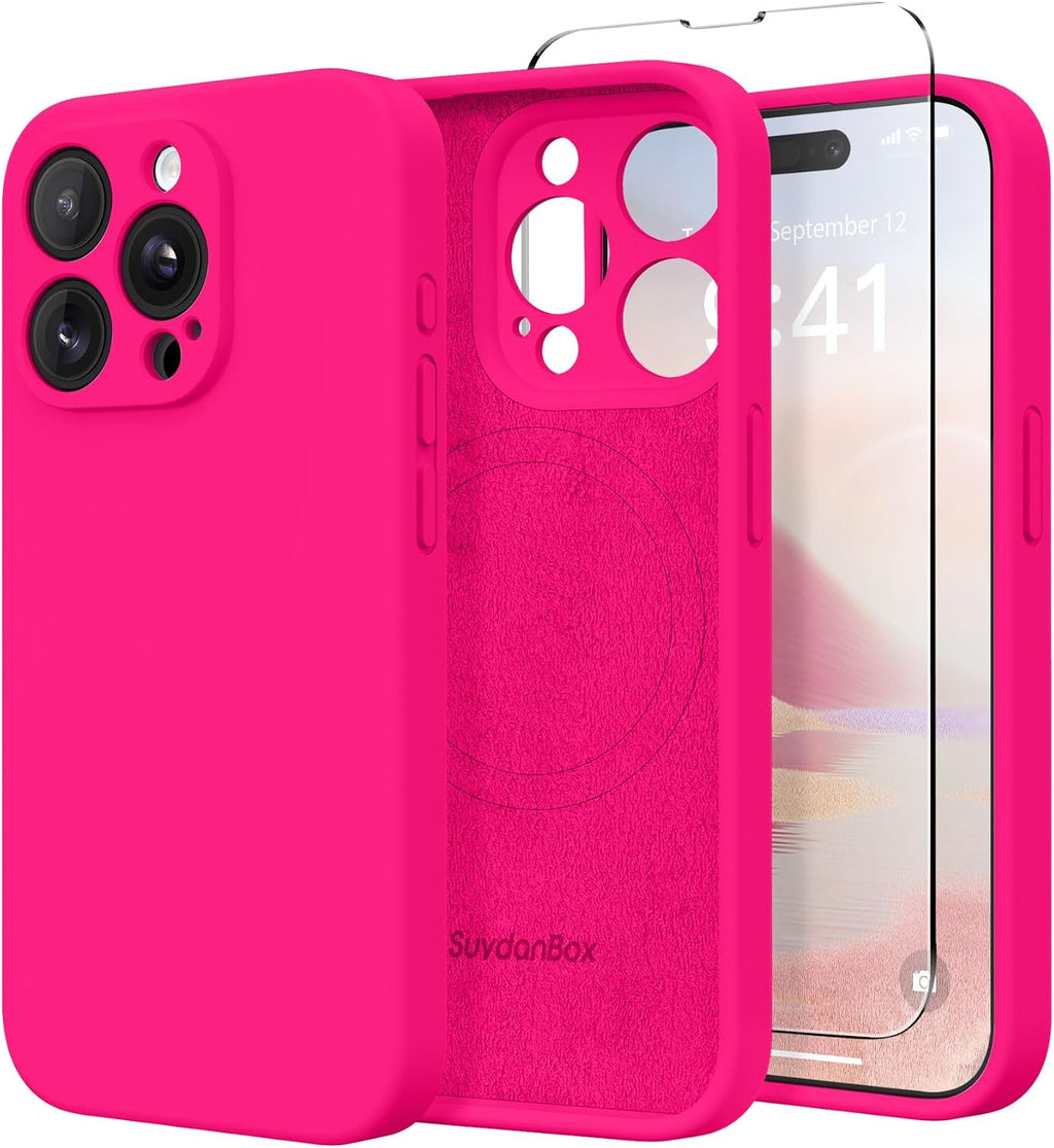 Magnetic for iPhone 18 Pro Max/iPhone 17 Pro Max Case Silicone