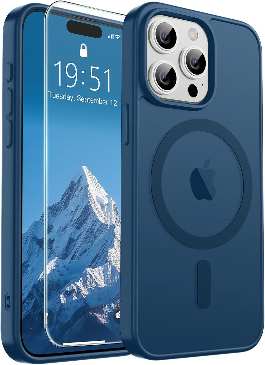 SUPFINE Magnetic for iPhone 16 Case Black