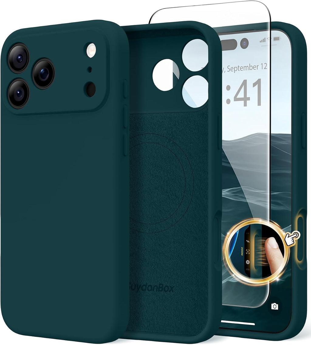 Magnetic for iPhone 18 Pro Max/iPhone 17 Pro Max Case Silicone