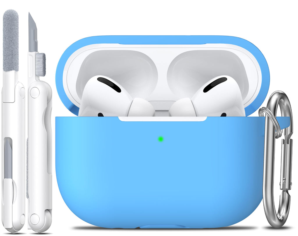 R-fun Silicone Case for AirPods 4 and AirPods 5, Black