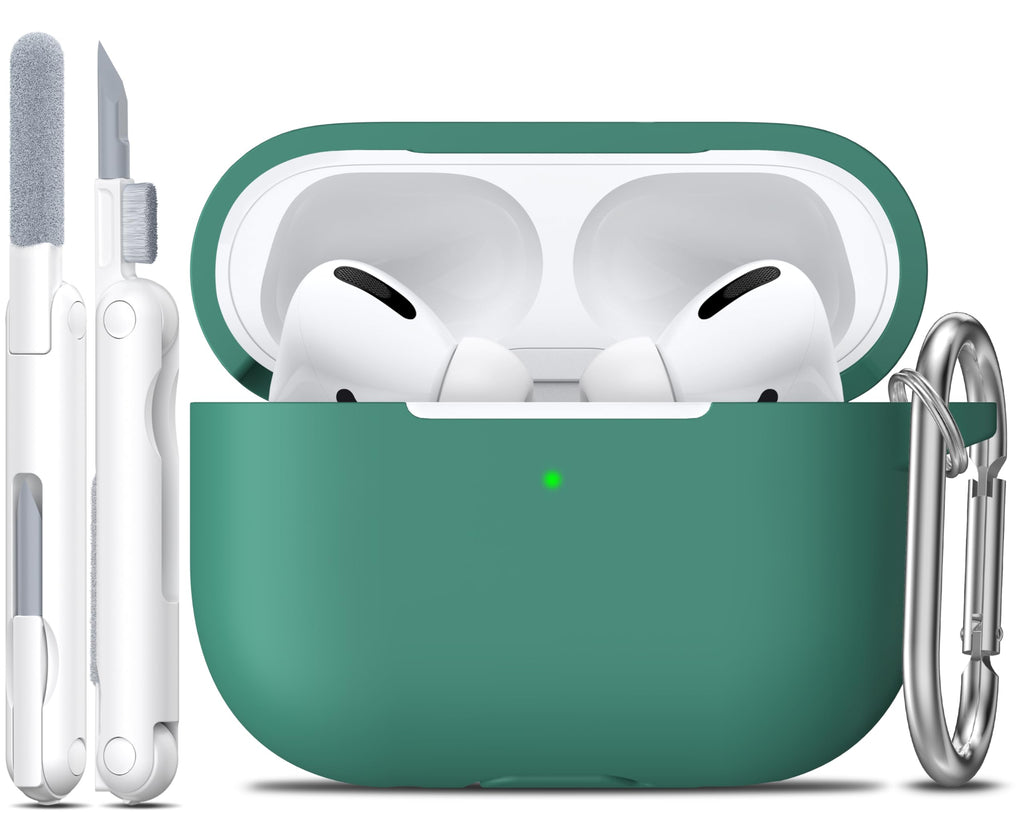 R-fun Silicone Case for AirPods 4 and AirPods 5, Black