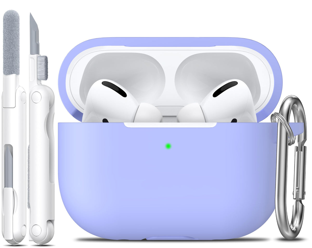 R-fun Silicone Case for AirPods 4 and AirPods 5, Black