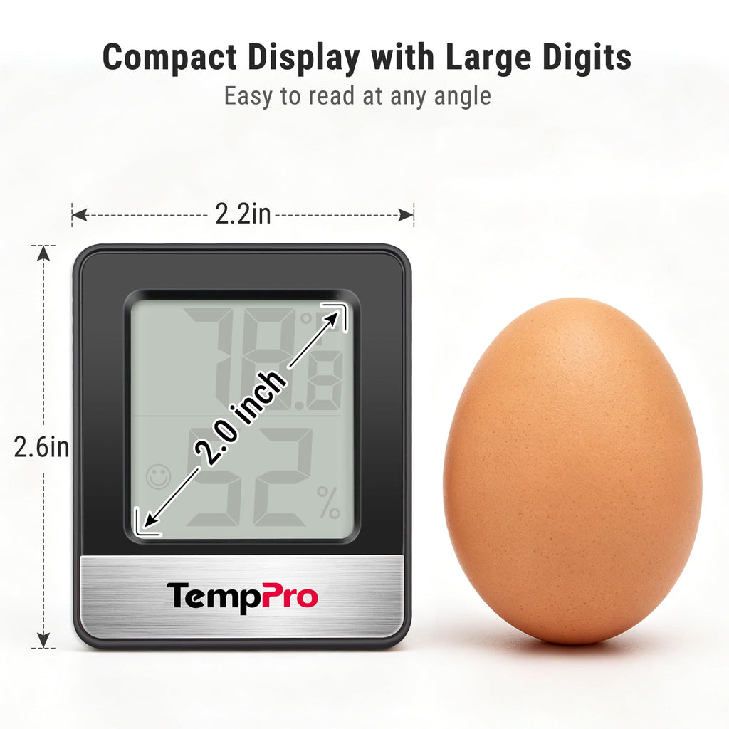TempPro TempAir Digital Hygrometer Indoor Thermometer