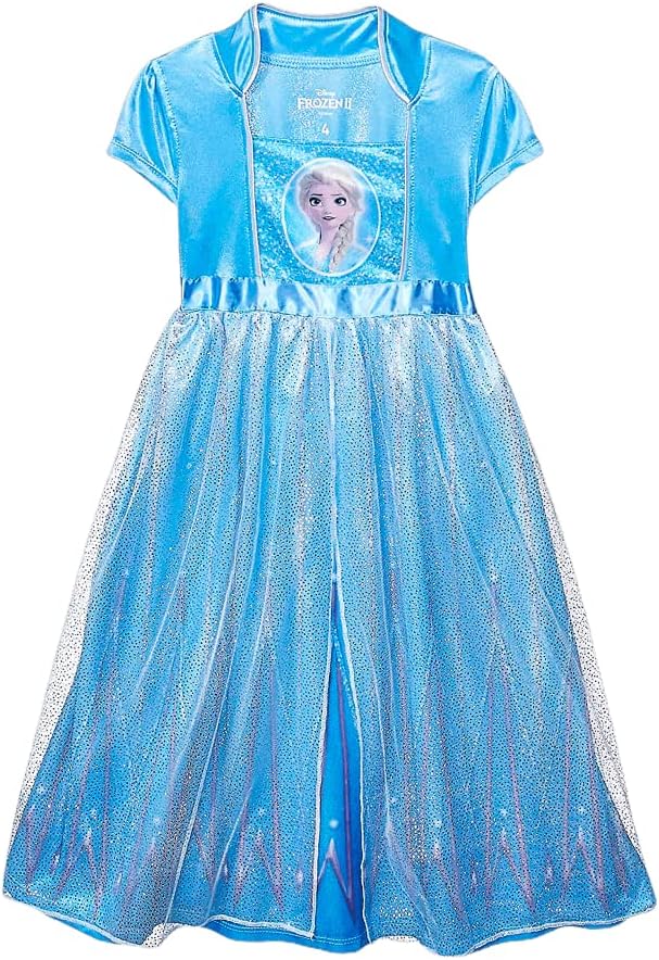 Disney Toddler/Little/Big Girls' Princess Fantasy Gown Nightgown