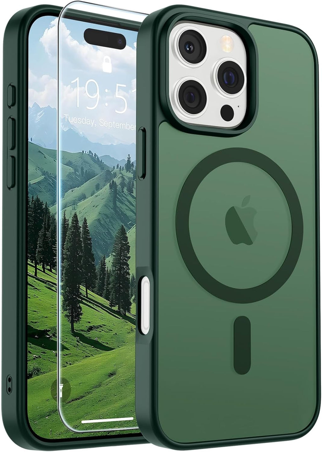 SUPFINE Magnetic for iPhone 16 Case Black