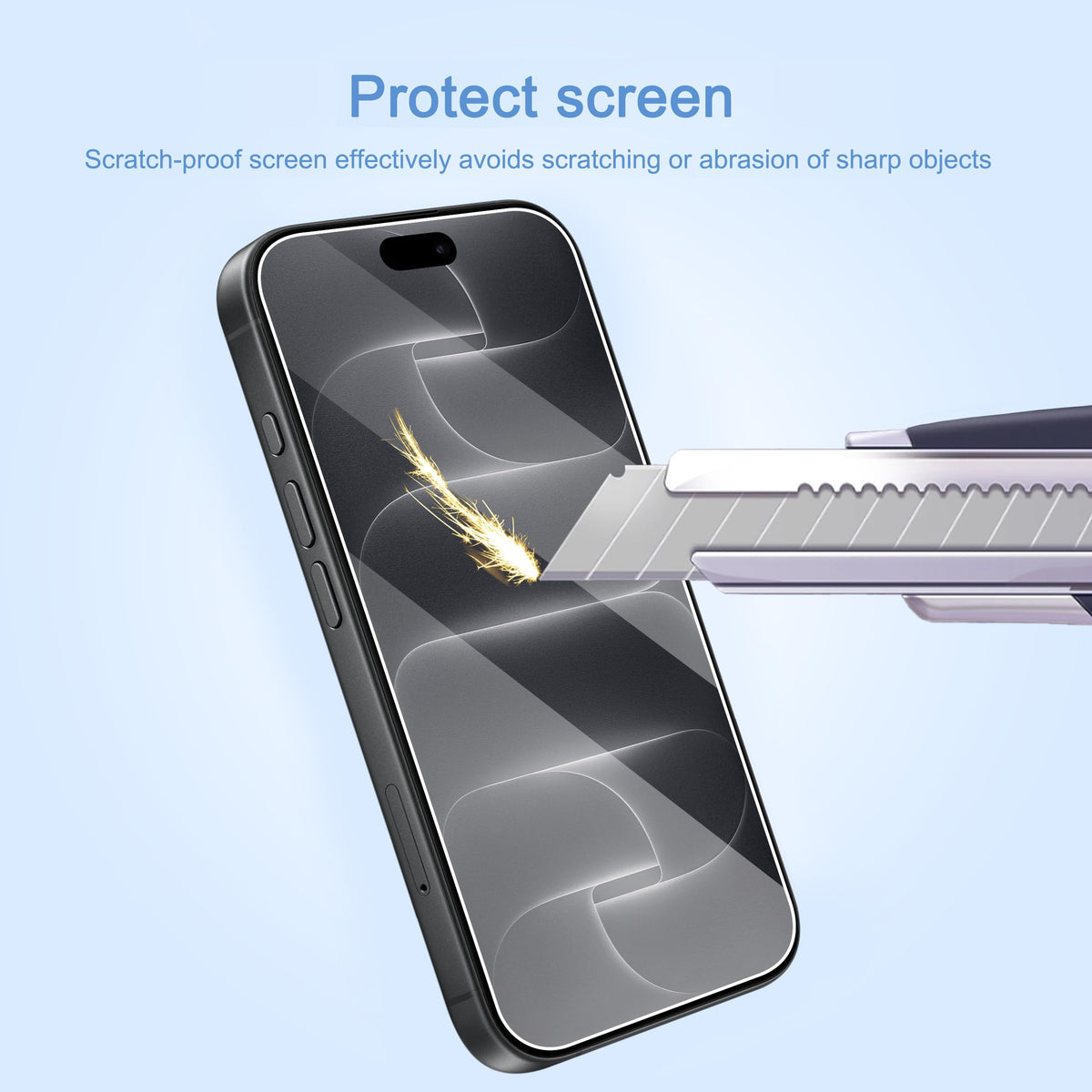 Ailun 3 Pack Screen Protector for iPhone 17e/16e/14/13/13 Pro
