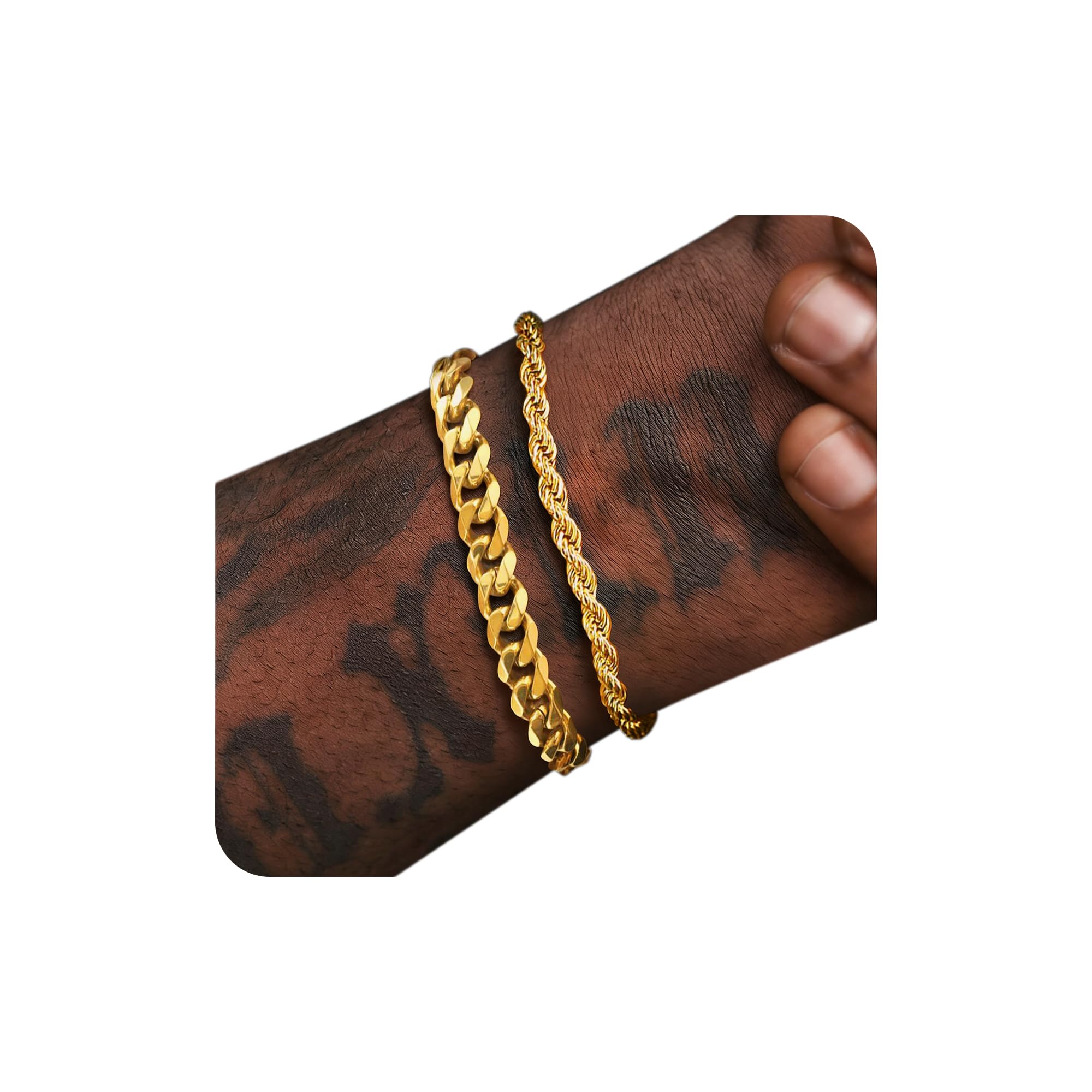 PEALICIOUS Mens Bracelet for Men, Waterproof Bracelet for Men Jewelry