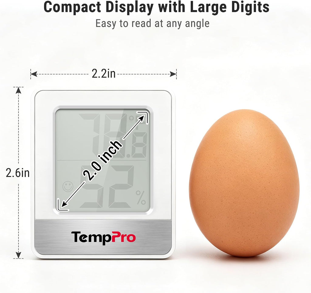 TempPro TempAir Digital Hygrometer Indoor Thermometer