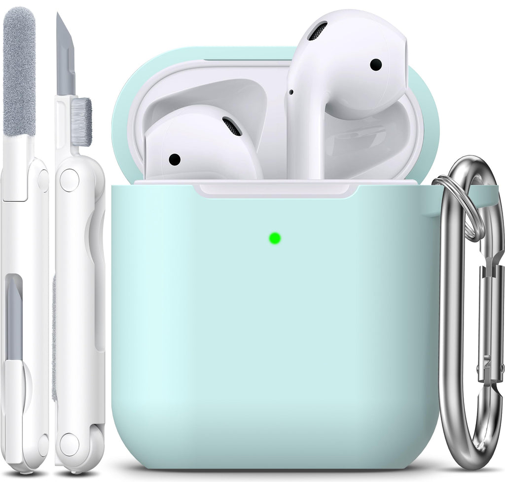 R-fun Silicone Case for AirPods 4 and AirPods 5, Black