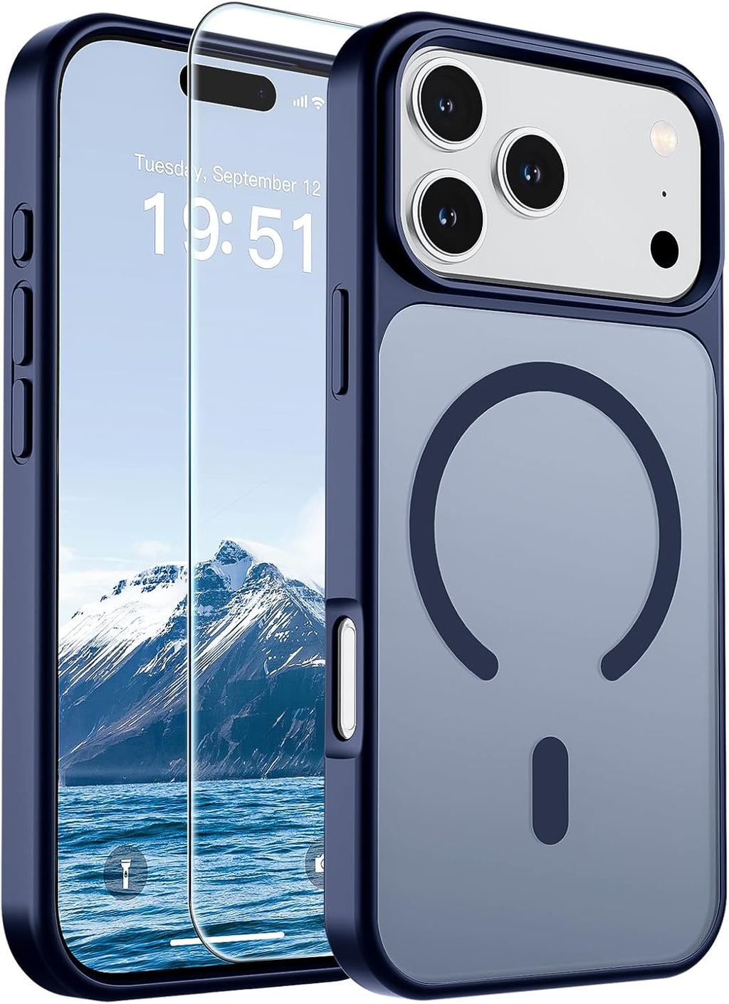 SUPFINE Magnetic for iPhone 16 Case Black