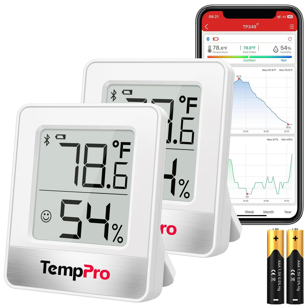 TempPro TempAir Digital Hygrometer Indoor Thermometer