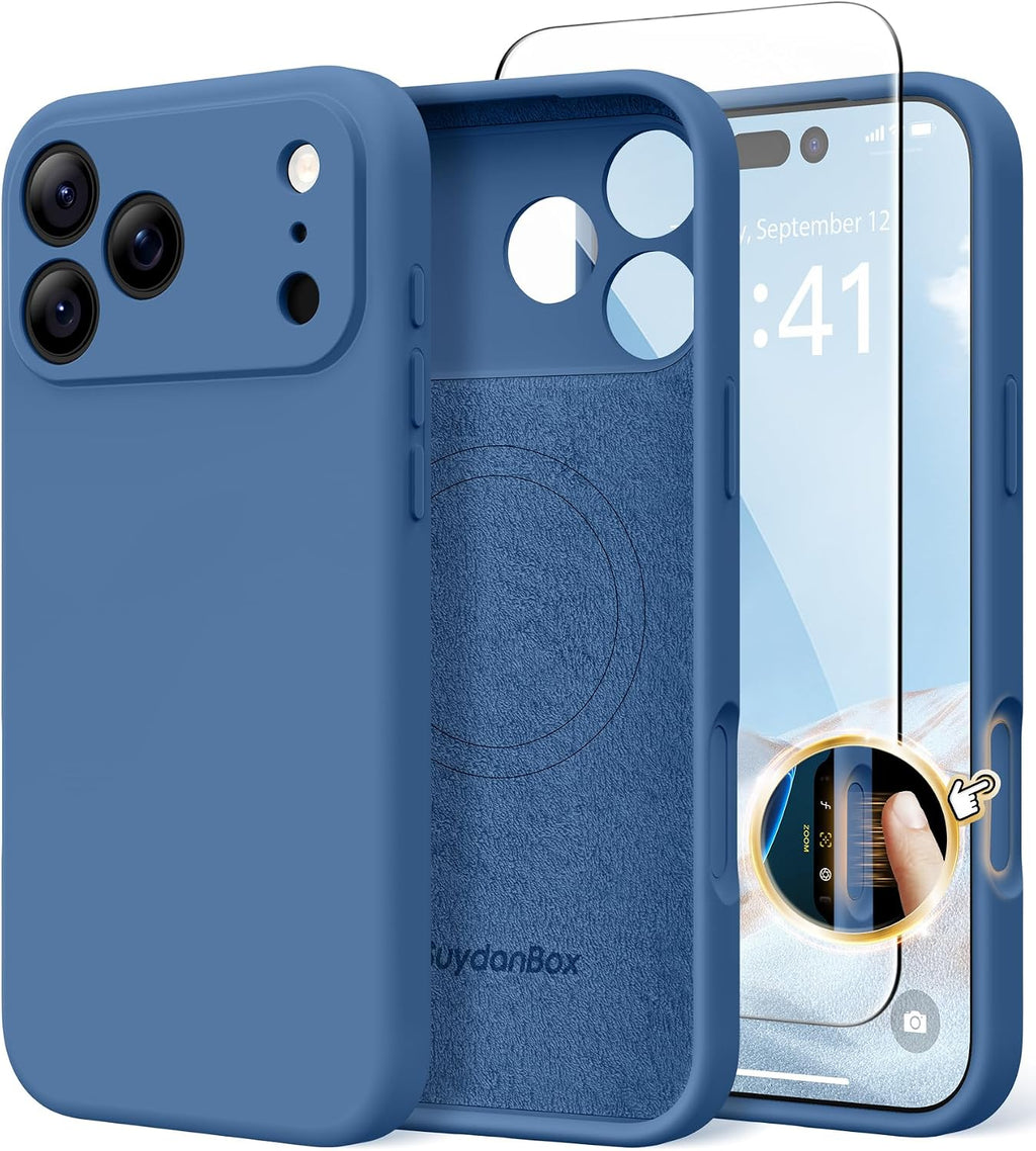 Magnetic for iPhone 18 Pro Max/iPhone 17 Pro Max Case Silicone