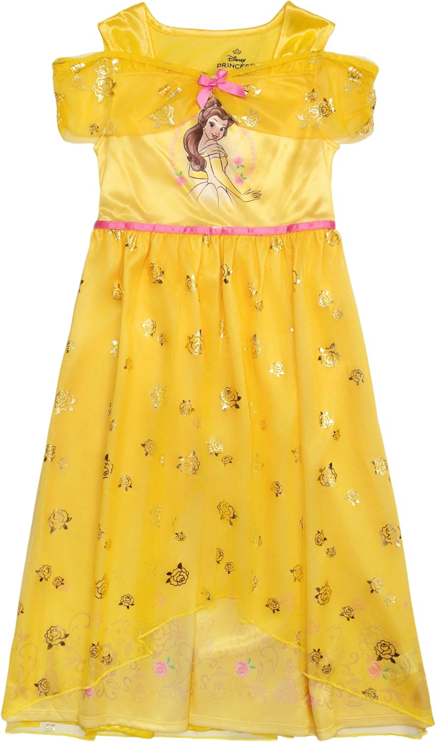 Disney Toddler/Little/Big Girls' Princess Fantasy Gown Nightgown